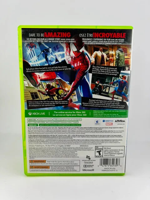 The Amazing Spiderman 2 Xbox 360 X360