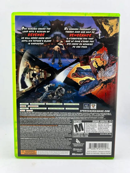 Afro Samurai Xbox 360 X360
