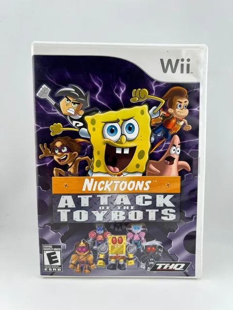 Nicktoons Attack Of The Toybots Nintendo Wii