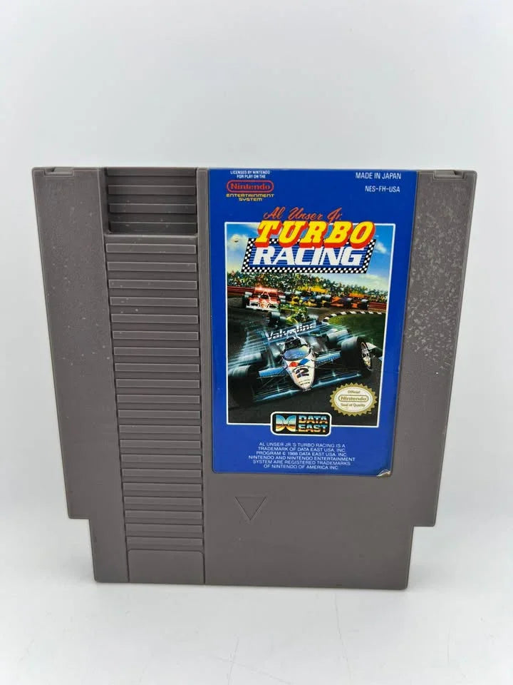 Al Unser Jr. Turbo Racing Nintendo NES