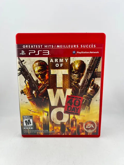 Army of Two: The 40th Day Greatest Hits Playstation 3 PS3