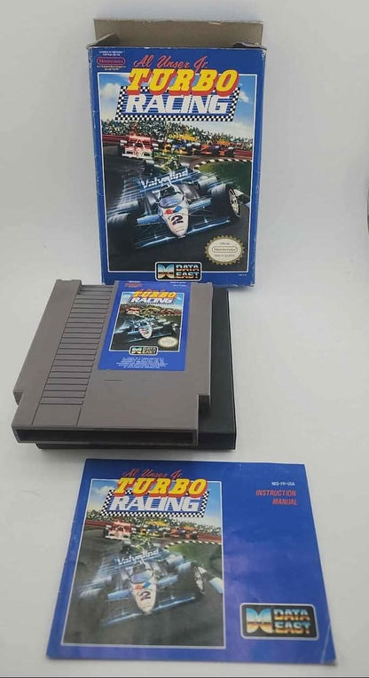 Al Unser Jr. Turbo Racing En Boite Nintendo NES data east