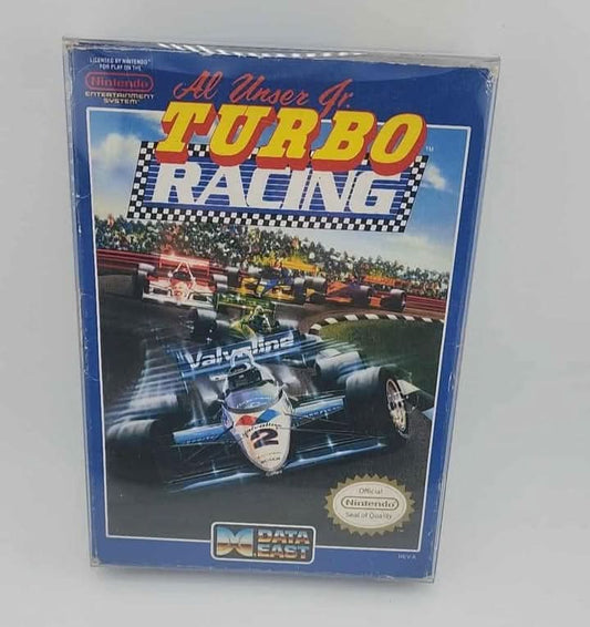 Al Unser Jr. Turbo Racing En Boite Nintendo NES data east