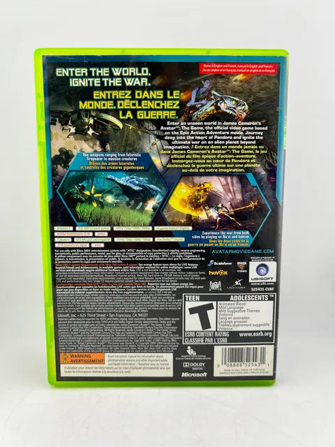 Avatar: The Game Xbox 360 X360