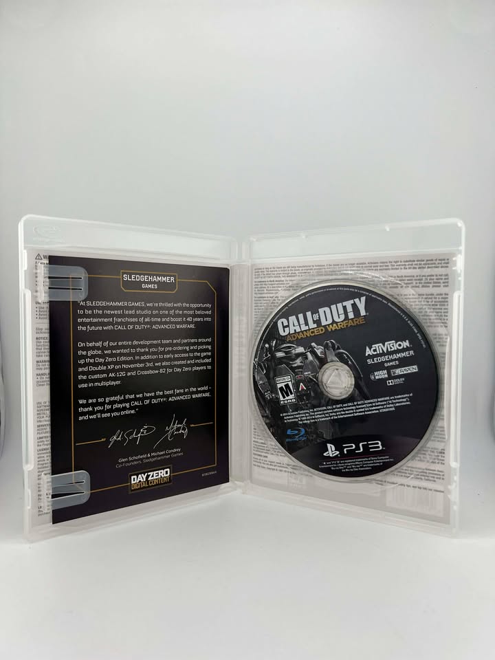 Call of Duty Advanced Warfare Day Zero Playstation 3 PS3