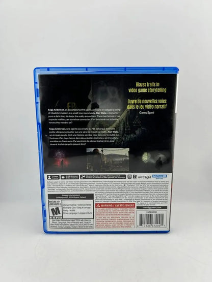 Alan Wake II2 : Deluxe Edition Playstation 5 PS5