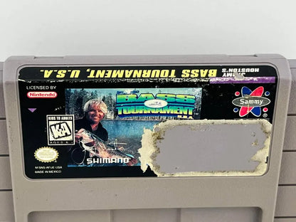 Jimmy Houston's Bass Tournament U.S.A. Super Nintendo Snes
