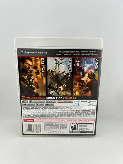 Call Of Duty Black Ops II 2 Playstation 3 PS3