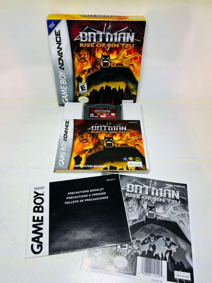 Batman Rise of Sin Tzu EN BOITE GAME BOY ADVANCE GBA - jeux video game-x