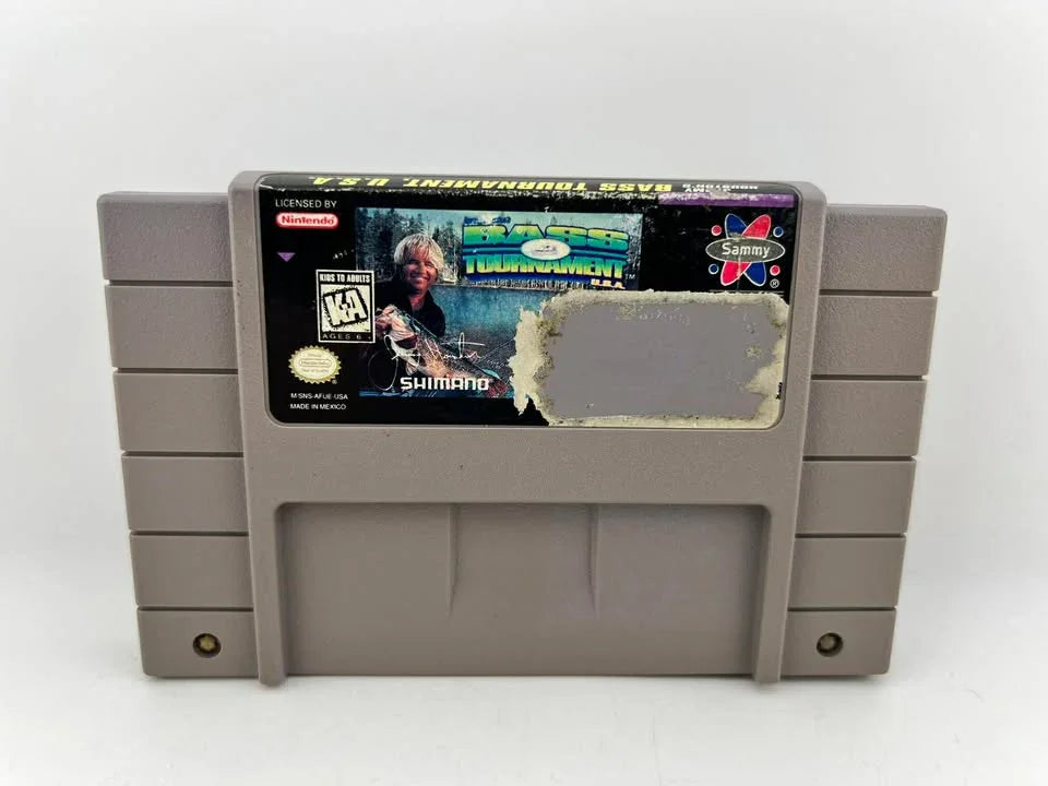 Jimmy Houston's Bass Tournament U.S.A. Super Nintendo Snes