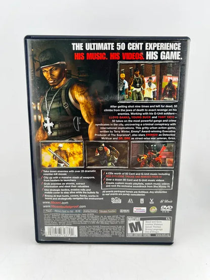 50 Cent Bulletproof Playstation 2 PS2
