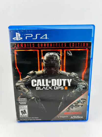 Call of Duty Black Ops III Zombie Chronicles Playstation 4 PS4