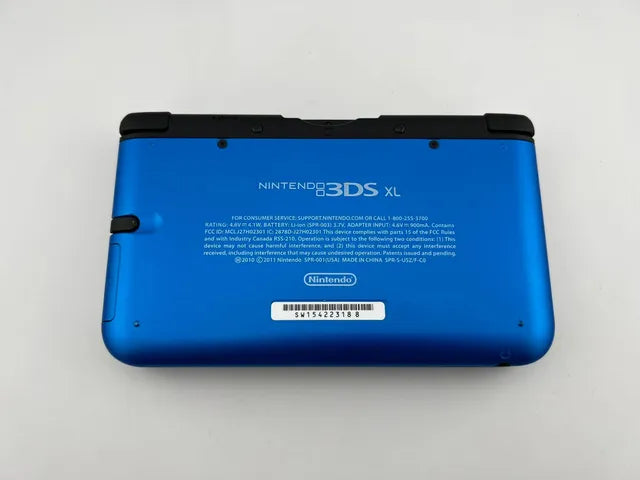 Console Nintendo 3DS XL Blue + Black