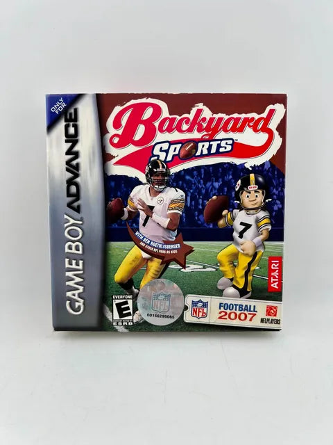 Backyard Sports Football 2007 NFL Game Boy Advance Gba