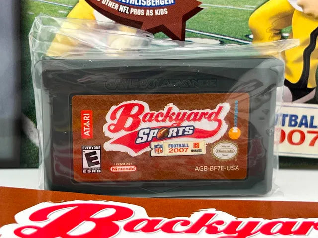 Backyard Sports Football 2007 NFL Game Boy Advance Gba