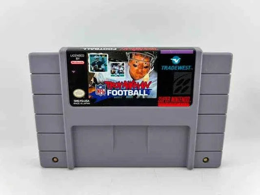Troy Aikman NFL Football Super Nintendo SNES