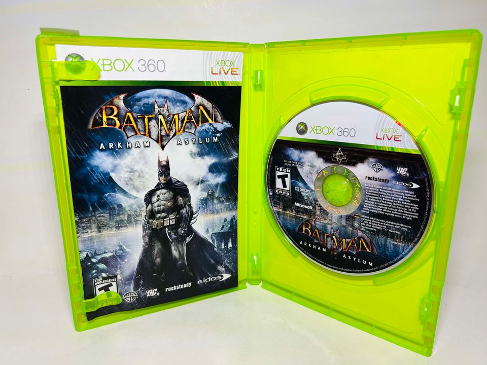 BATMAN: ARKHAM ASYLUM XBOX 360 X360 - jeux video game-x