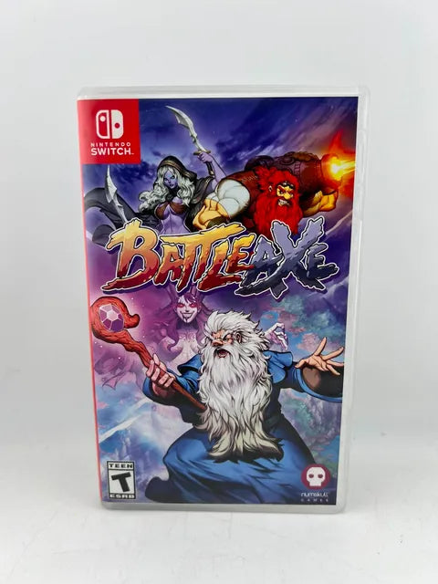 Battle Axe Limited Run Games Nintendo Switch