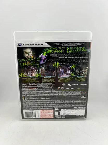 Batman: Arkham Asylum Playstation 3 PS3