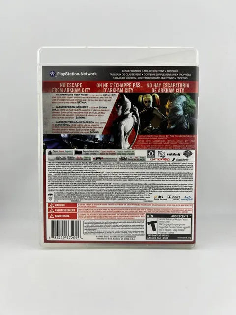 Batman Arkham City Playstation 3 PS3