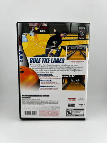 Brunswick Pro Bowling Playstation 2 PS2