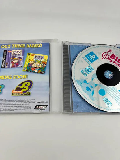 Blue's Clues Blue's Big Musical Playstation PS1