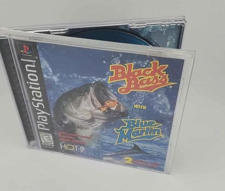 Black Bass With Blue Marlin Playstation PS1 HotB