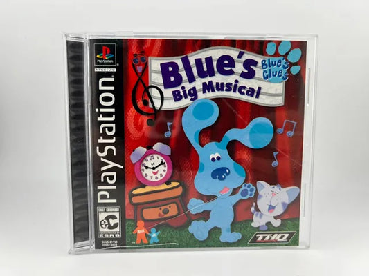 Blue's Clues Blue's Big Musical Playstation PS1