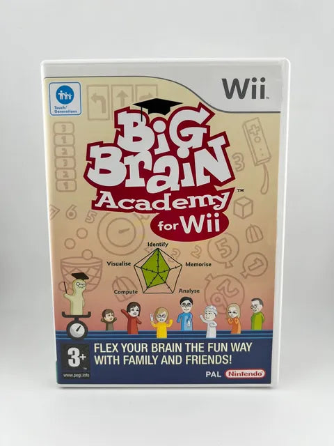 Big Brain Academy for Wii PAL IMPORT