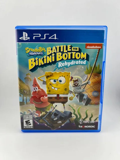 SpongeBob SquarePants Battle for Bikini Bottom Rehydrated Playstation 4 PS4