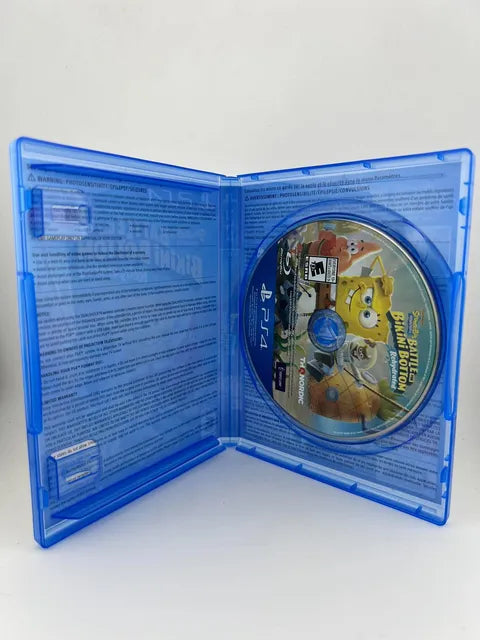 SpongeBob SquarePants Battle for Bikini Bottom Rehydrated Playstation 4 PS4