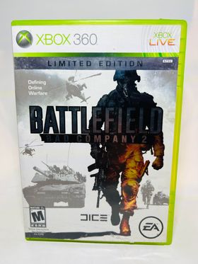 BATTLEFIELD BAD COMPANY 2 LIMITED EDITION XBOX 360 X360 - jeux video game-x
