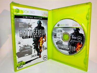 BATTLEFIELD BAD COMPANY 2 LIMITED EDITION XBOX 360 X360 - jeux video game-x