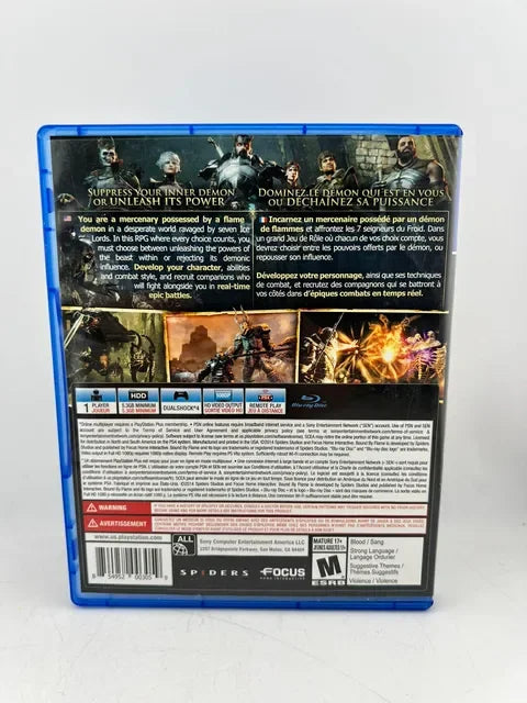 Bound by Flame Playstation 4 PS4