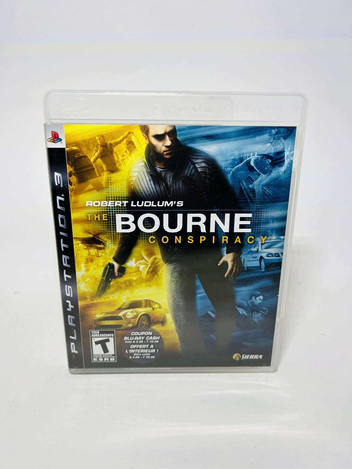 ROBERT LUDLUM'S THE BOURNE CONSPIRACY PLAYSTATION 3 PS3 - jeux video game-x