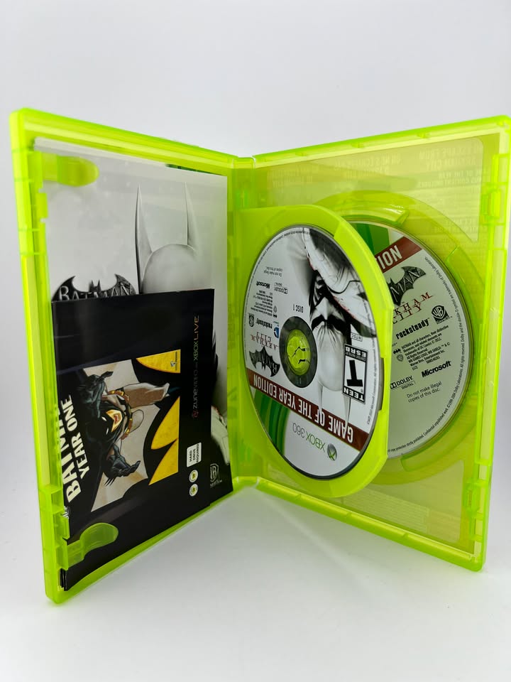 Batman Arkham City Game of the Year Edition Xbox 360 X360