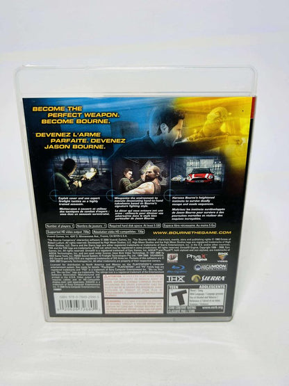 ROBERT LUDLUM'S THE BOURNE CONSPIRACY PLAYSTATION 3 PS3 - jeux video game-x