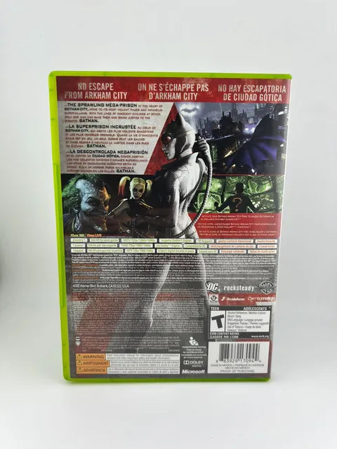 Batman: Arkham City Xbox 360 X360