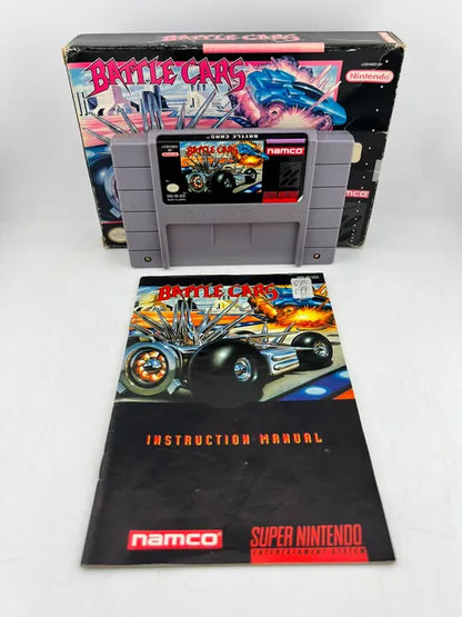 Battle Cars Super Nintendo Snes