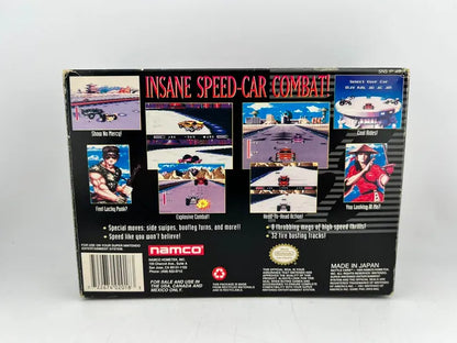 Battle Cars Super Nintendo Snes