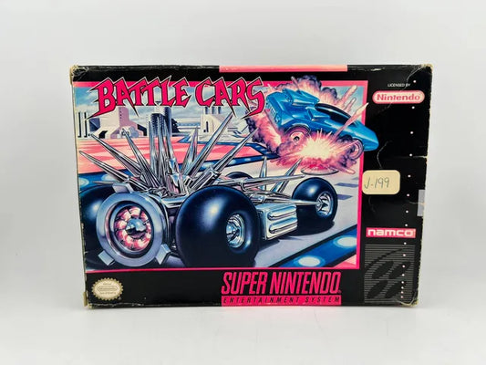 Battle Cars Super Nintendo Snes