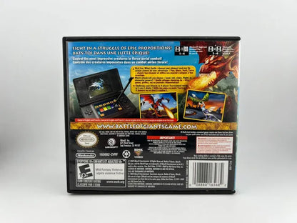 Battle of Giants: Dragons Nintendo DS