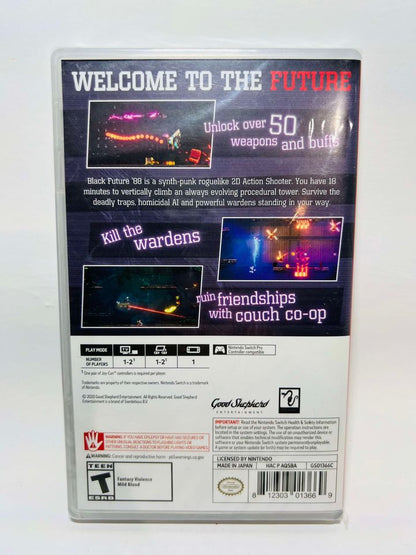 BLACK FUTURE 88 NINTENDO SWITCH - jeux video game-x