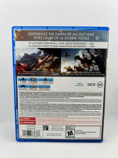 Battlefield 1 Playstation 4 PS4