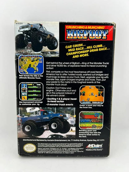 Bigfoot Nintendo Nes