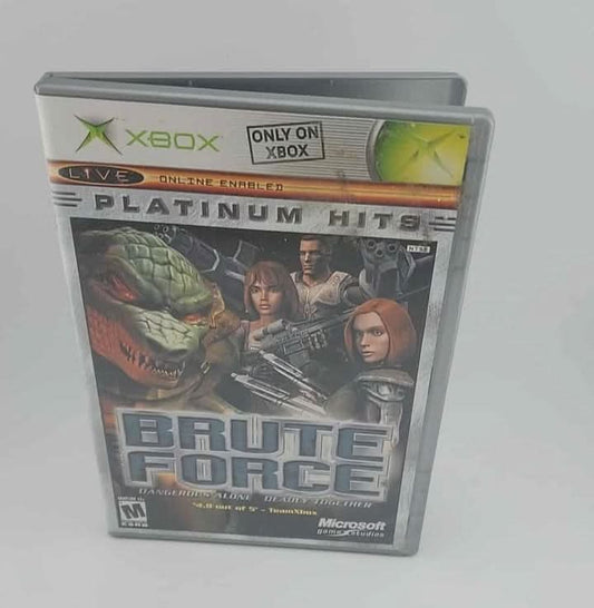Brute Force Platinum Hits Xbox Microsoft