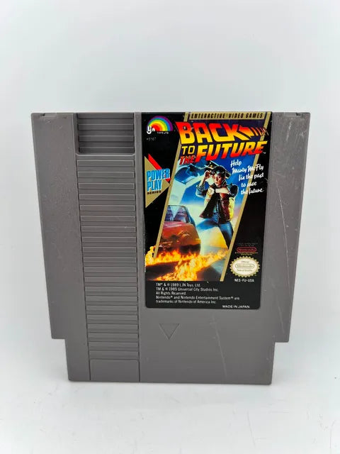 Back To The Future Nintendo Nes