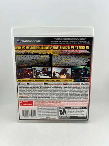 Borderlands Game of the Year Playstation 3 PS3