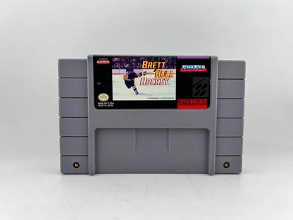 Brett Hull Hockey Super Nintendo Snes