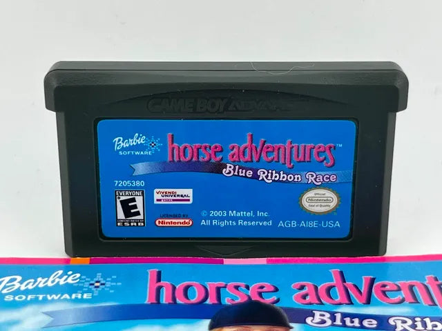 Barbie Horse Adventures Blue Ribbon Race Game Boy Advance GBA